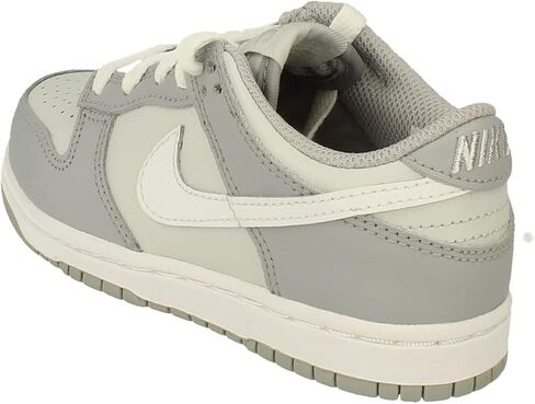 Nike Dunk Low Little Kids' Shoes (FB9108-002, Football Grey/Midnight Navy/Summit White) in Saudi Arabia