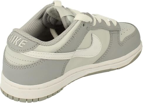 Nike Dunk Low Little Kids' Shoes (FB9108-002, Football Grey/Midnight Navy/Summit White) in Saudi Arabia