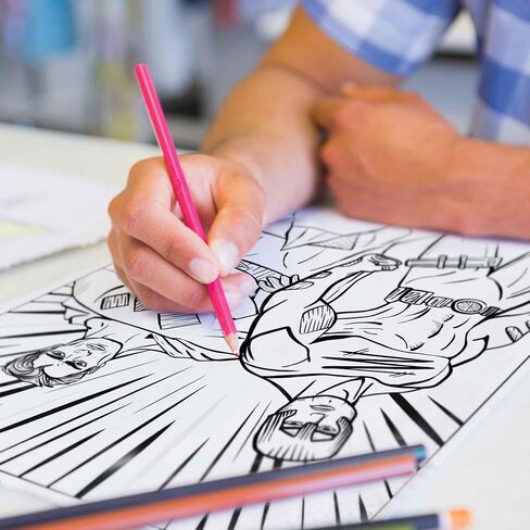 Gotta Color Them All Colored Pencil Set for Fans of Pokemon | Set of 12 Pokemon-Inspired Parody Pencils | Each Color Pencil is Foil-Stamped with Clever References | Great Gift for Fans in Kuwait