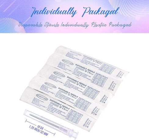 ملحقات قفل SHAOTONG Luer-100 قطعة (طول 27 جم، 0.5 بوصة) in Kuwait