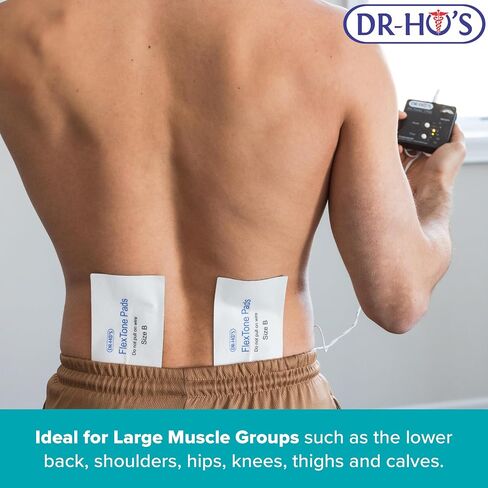 DR-HO'S Pain Therapy System Accessories - 2 Pairs Large Flex Tone Gel Pads in Saudi Arabia