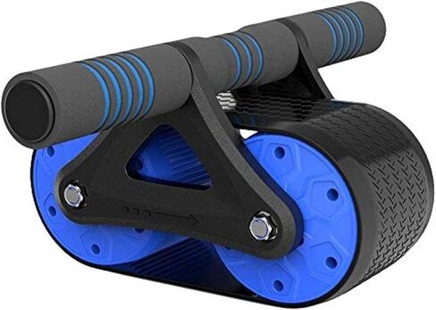 Oileus AB Roller Wheel for Abdominal Exercise, Core Workout Equipment with Automatic Rebound Assistance and Resistance Springs with Ergonomic Handle Sold in Kuwait