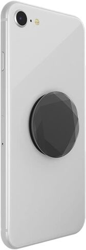 PopSockets: PopGrip - Expanding Stand and Grip with a Swappable Top for Smartphones and Tablets - (Aluminum Diamond Ultra Mint) in Saudi Arabia