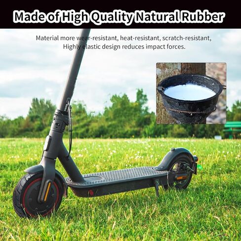 80/65-6 Scooter Tire Electric Scooter 10 inch Tires 10x3 Off Road Tubeless Tire 255x80 Tubeless Tire Replacement [Tubeless Tires] [with Tire Air Valve] [Non-Slip] [Shockproof] in Saudi Arabia