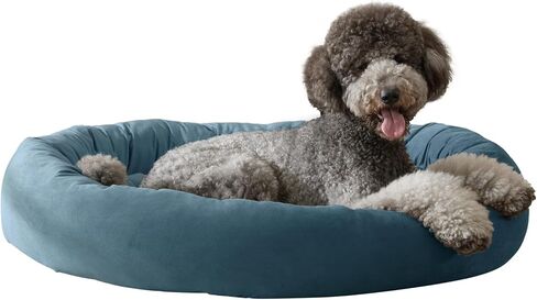 Arlee Orbit Orthopedic Memory Foam Dog Bed - Premium, Durable, Washable, and Easy to Clean Fabric, Chew Proof Pet Bed for Large and Extra Large Dogs, Designed for Ultimate Comfort - Gray (L) in Saudi Arabia