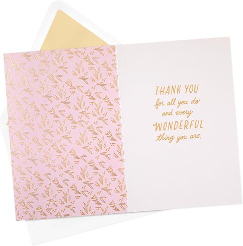Hallmark Signature Mother's Day Card for Wife (Amazing Person) for Anniversary, Birthday for Wife in Saudi Arabia