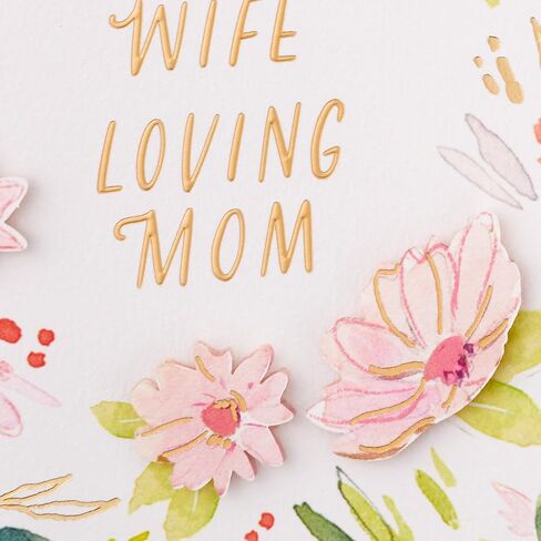 Hallmark Signature Mother's Day Card for Wife (Amazing Person) for Anniversary, Birthday for Wife in Saudi Arabia