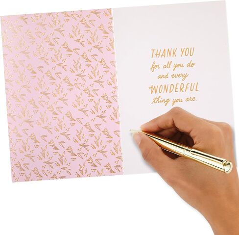Hallmark Signature Mother's Day Card for Wife (Amazing Person) for Anniversary, Birthday for Wife in Saudi Arabia