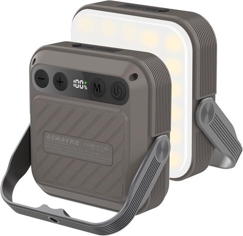 فانوس تخييم LED 20000 مللي أمبير في الساعة، ضوء خيمة قابل لإعادة الشحن، QC3.0/22.5 وات، 1600 لومين، مفتاح 4 ألوان، ضوء خارجي مقاوم للماء IPX5 لفشل الطاقة، الطوارئ، التخييم، المشي لمسافات طويلة in Kuwait