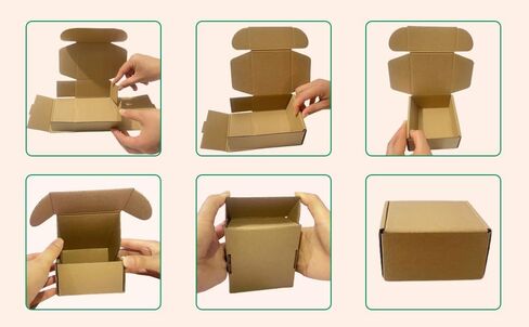 Rongyangtong12x9x4 Inch Shipping Box (pack of 20),Corrugated Mailing Box, Ldeal for Small Business Packaging Mailing in Saudi Arabia