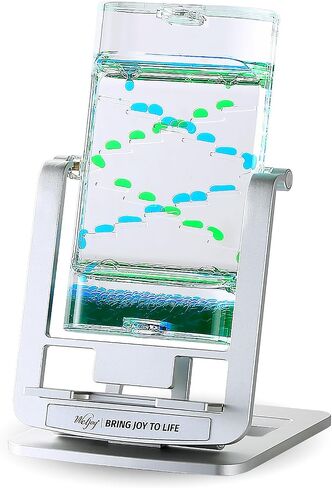 Weljoy Liquid Motion Phone Stand Zen Stand with Soothing Rhythmic Bubbler, Universal Compatibility,Adjustable & Portable,Ideal for Focus & Stress Relief, for All Ages in Saudi Arabia