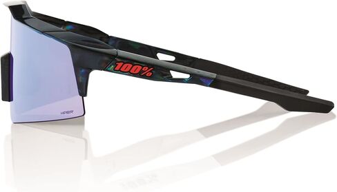 100% SPEEDCRAFT SL Sport Performance Cycling Sunglasses (Polished Translucent Mint - HiPER Silver Mirror Lens) in Saudi Arabia