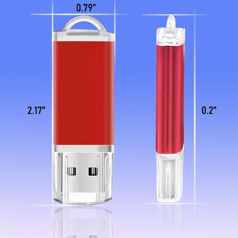 2GB USB Drive Thumb Drive USB 2.0 Flash Drive 1 Pack Fat Pendrive USB Memory Stick Jump Zip Drive USB Storage Metal USB Stick for Data Storage (Pink 2GB) in Kuwait