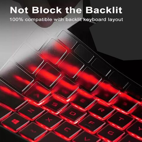 Keyboard Cover for 2024 2023 HP Victus 15 Gaming Laptop 15.6"/Victus 16.1" 15z-fb200 15t-fa100 15-fb1013dx 15-fb2000nr 15-fb2063dx 15-fa0031dx 15-fa1093dx 16-r0073cl 16-s1023dx 16-e1797nr 16-d0097nr in Saudi Arabia