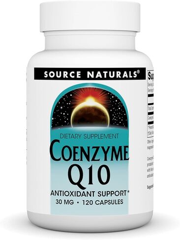 Source Natural Coenzyme Q10 Antioxidant Support 30 mg For Heart, Brain, Immunity, & Liver Support - 60 Capsules in Saudi Arabia