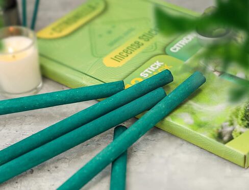 ملفات LA BELLEFÉE Citronella في الهواء الطلق، بخور السترونيلا مع حامل لفائف، مصنوعة من السترونيلا وعشب الليمون، مجموعة من 48 ملفًا للتخييم أو الفناء أو الشرفات أو الفناء الخلفي أو حفلات الشواء أو الأنشطة الداخلية in Kuwait