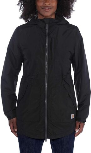 معطف Carhartt النسائي Rain Defender خفيف الوزن بمقاس مريح، طين مجفف، 3X US in Saudi Arabia