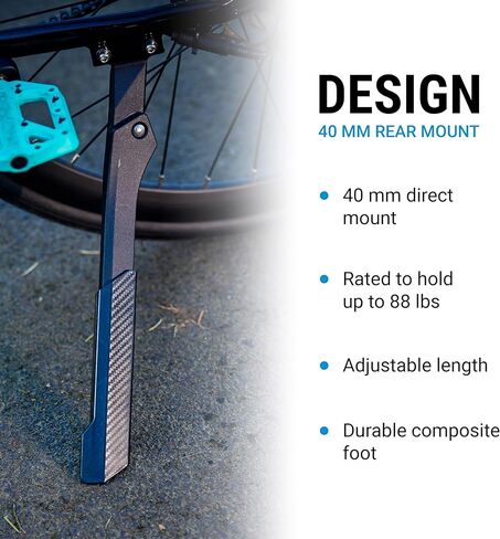 Portland Design Works Sturdy Lad E-Bike Kickstand | Center Mount in Kuwait