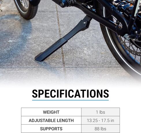 Portland Design Works Sturdy Lad E-Bike Kickstand | Center Mount in Kuwait