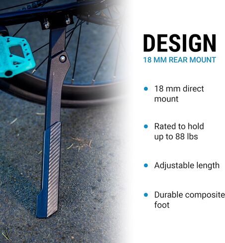 Portland Design Works Sturdy Lad E-Bike Kickstand | Center Mount in Kuwait