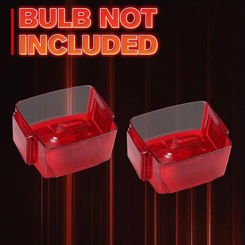 A & UTV PRO Tail Light Housing for Kawasaki Mule 1990-2020, Rear Brake Stop Lamp Lens Accessories, Red, Replace OEM # 23026-1019, Red, 1PC in Saudi Arabia