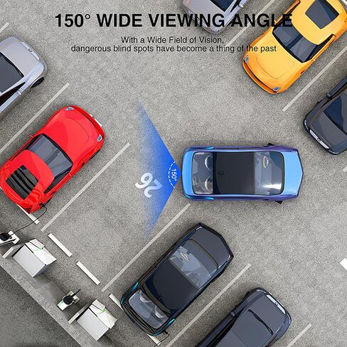 كاميرا احتياطية لاسلكية إشارة رقمية 5 بوصة HD 1080P مجموعة مراقبة الرؤية الخلفية IP69 مقاومة للماء للرؤية الليلية كاميرات عكسية لشاحنة سيارة RV بيك اب شاحنة التخييم in Kuwait
