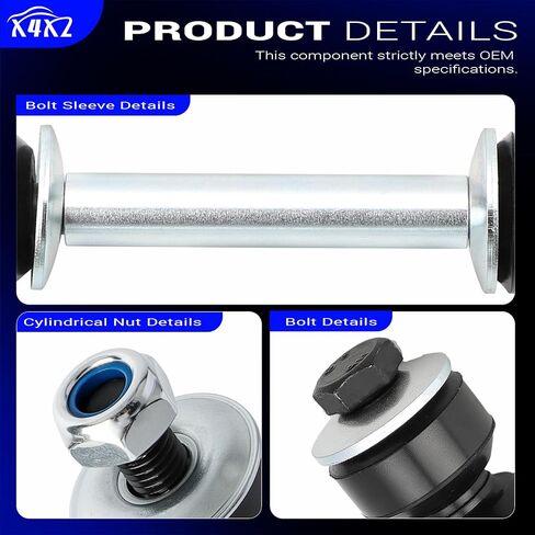 وصلات نهاية قضيب التثبيت الأمامي K8772 لسيارة Ford 97-02 Expedition,97-03 F-150,04 F-150 Heritage RWD, 97-99 F-250,1997-2003 FORD LOBO/Lincoln 02-03 Blackwood,98-02 الملاح يستبدل # K700536 in Kuwait