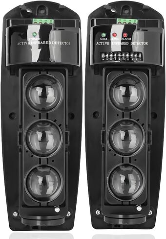 Triple Beam Alarm Photoelectric Beam Sensor Infrared Detector Security System Outdoor Weatherproof Motion Sensing Security Perimeter Alert System(ABE-250) in Saudi Arabia