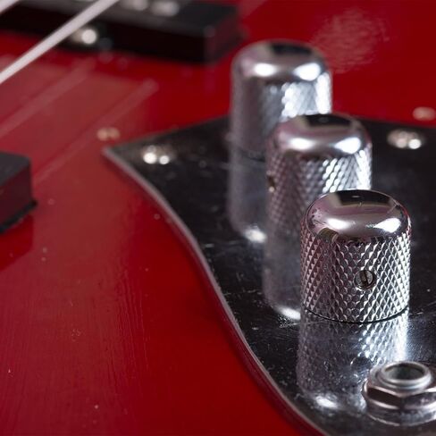 uxcell 2pcs Potentiometer Knob Knurled Shaft Silver Tone Aluminum Smooth Surface Rotary Knob 20mmx13mm Volume Control Knob in Kuwait