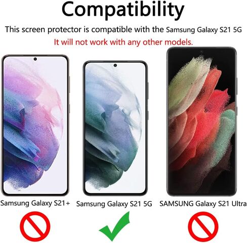 JOKITA 3 Pack Screen Protector for Samsung Galaxy Xcover 6 Pro,9H Hardness, Upgrade Edge Protection,Scratch-Resistant, HD Clarity, Anti Fingerprint, Easy Installation, Bubble Free. in Saudi Arabia