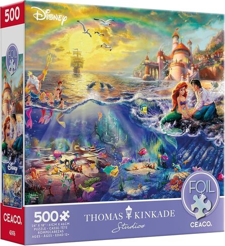 Ceaco - Thomas Kinkade - Disney - Winnie The Pooh - 1000 Piece Jigsaw Puzzle in Kuwait