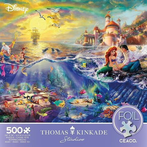 Ceaco - Thomas Kinkade - Disney - Winnie The Pooh - 1000 Piece Jigsaw Puzzle in Kuwait