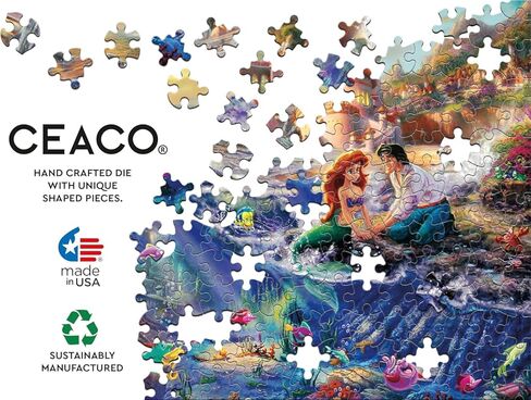 Ceaco - Thomas Kinkade - Disney - Winnie The Pooh - 1000 Piece Jigsaw Puzzle in Kuwait