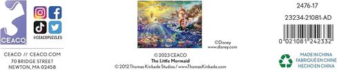 Ceaco - Thomas Kinkade - Disney - Winnie The Pooh - 1000 Piece Jigsaw Puzzle in Kuwait