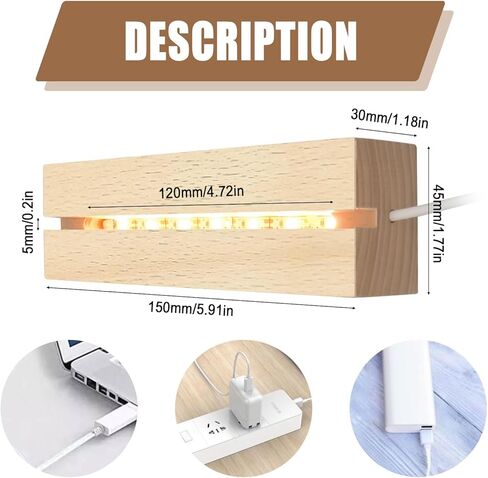 LED Crystal Light Base Multicolor Illuminated Display Base Lamp Holder,3" Auto Flashing Pedestal Show Stand Lighted Display Plate for 3D Glass Art Glass Art Figurines (Octagon) in Kuwait