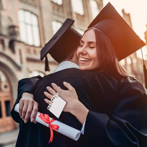 Trnayi 24 قطعة سلاسل المفاتيح التخرج التسامي فئة هدايا التخرج نقل الحرارة سلاسل المفاتيح DIY (نمط غراد 2024) in Kuwait