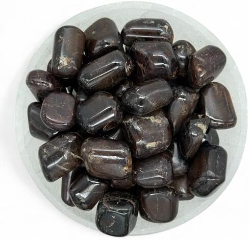 Garnet Tumbled Stone - Healing Stone - Crystal Healing - 20-25mm (1) in Kuwait