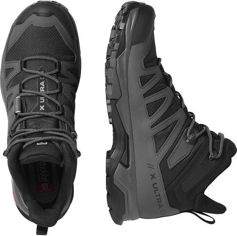 حذاء Salomon X Ultra 4 Mid GTX للتنزه سيرًا على الأقدام للرجال Sz 11 أخضر داكن/خث/عشب البحر in Saudi Arabia