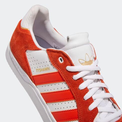 Adidas Tyshawn Low Shoes - Chalk White/Grey/Cream White - 11.5 in Saudi Arabia