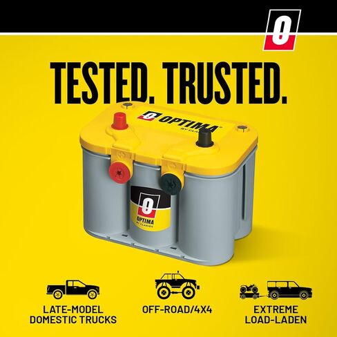 بطاريات أوبتيما OPT8071-167 D51 YellowTop بطارية مزدوجة الغرض in Kuwait