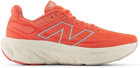 New Balance Women's W1080O13 Running Shoe, Sea Salt/Coastal Blue/Gulf Red, 5.5 in Saudi Arabia