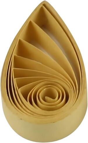 ODETOJOY Pestal Brown Toquilling Paper Strips 5mm Camel Quilling Strips للحرف اليدوية لون واحد أوريغامي شرائط ورقية 0.2 بوصة شرائط ورقية مخرمة (عاجي رقم 29) in Kuwait
