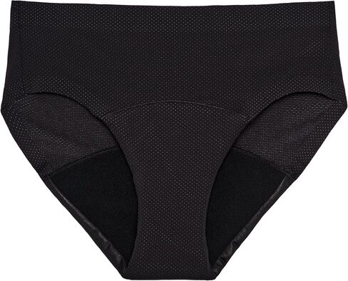 Thinx Period Underwear, Breathable Hip Huggers, Holds Up to 12 Regular Tampons, FSA HSA Approved Period Panties, All-Day Absorbency Menstrual Underwear for Women Leakproof & Reusable, Brush/1 Pack/XL in Saudi Arabia