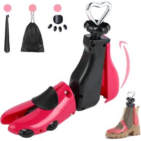 حذاء ساتوكو التمهيدي للنساء، موسع شجرة الأحذية للرجال، عرض وطول ممتد، حذاء طويل قابل للتعديل للجنسين، حذاء جلدي عريض للأقدام العريضة، (قطعة واحدة، مقاس النساء 6-11، الرجال 5-9.5) in Kuwait