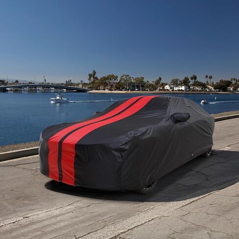 iCarCover يناسب: [Lexus SC SC300 / SC400] 1992-2000 غطاء سيارة كامل ممتاز مقاوم للماء ومقاوم لجميع الأحوال الجوية مخصص للاستخدام الخارجي والداخلي من الشمس والثلج والعواصف غطاء مبطن مناسب للأشرطة in Saudi Arabia