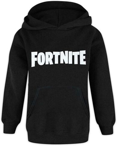 FORTNITE Hoodie Boys Kids Battle Royale Logo Game Jumper Sweater 13-14 Years in Kuwait