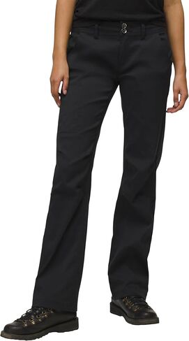 prAna Women's Standard Halle Pant, Black, 4xRG in Saudi Arabia