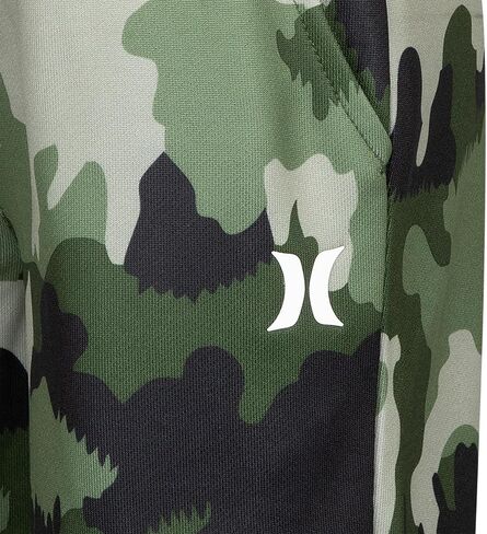 Hurley Boy's Solar Shorts (Big Kids) Green Camo XL (18-20 Big Kid) in Saudi Arabia