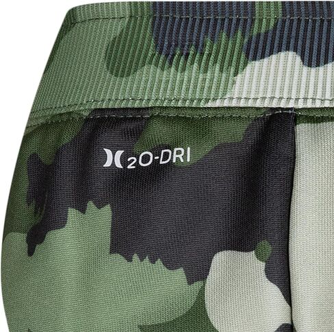 Hurley Boy's Solar Shorts (Big Kids) Green Camo XL (18-20 Big Kid) in Saudi Arabia