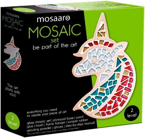 Glass Mosaic Tiles for Crafts Toucan Adults and Teens – Exclusive Art DIY – Creative Gift for Craft Lovers – Mosaics Home Décor in Saudi Arabia